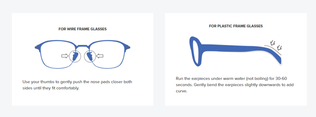 How to Adjust Your Eyeglasses Help Center